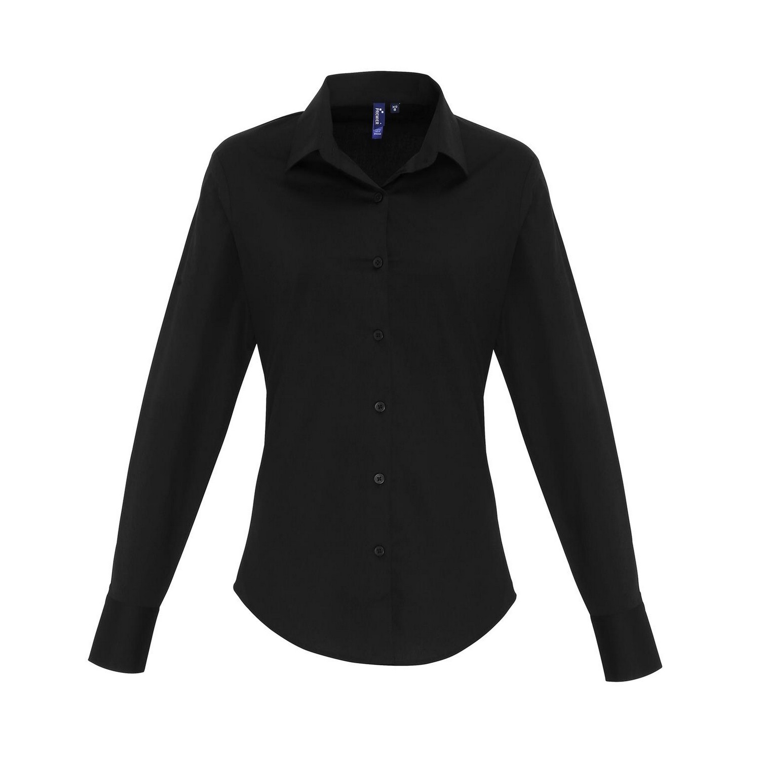 Premier - Hemd für Damen Langärmlig (Schwarz) Image