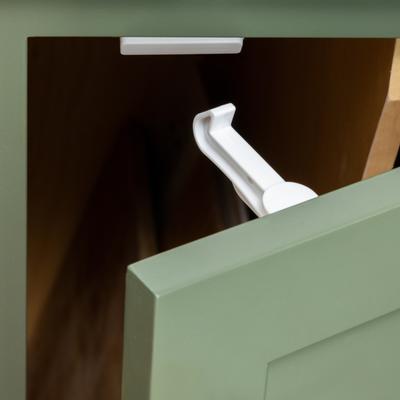 Cabinet and Drawer Latches (White)