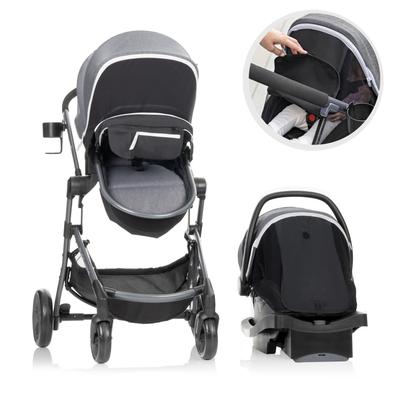 Pivot Vizor Travel System with LiteMax Infant Car Seat (Chasse Black)