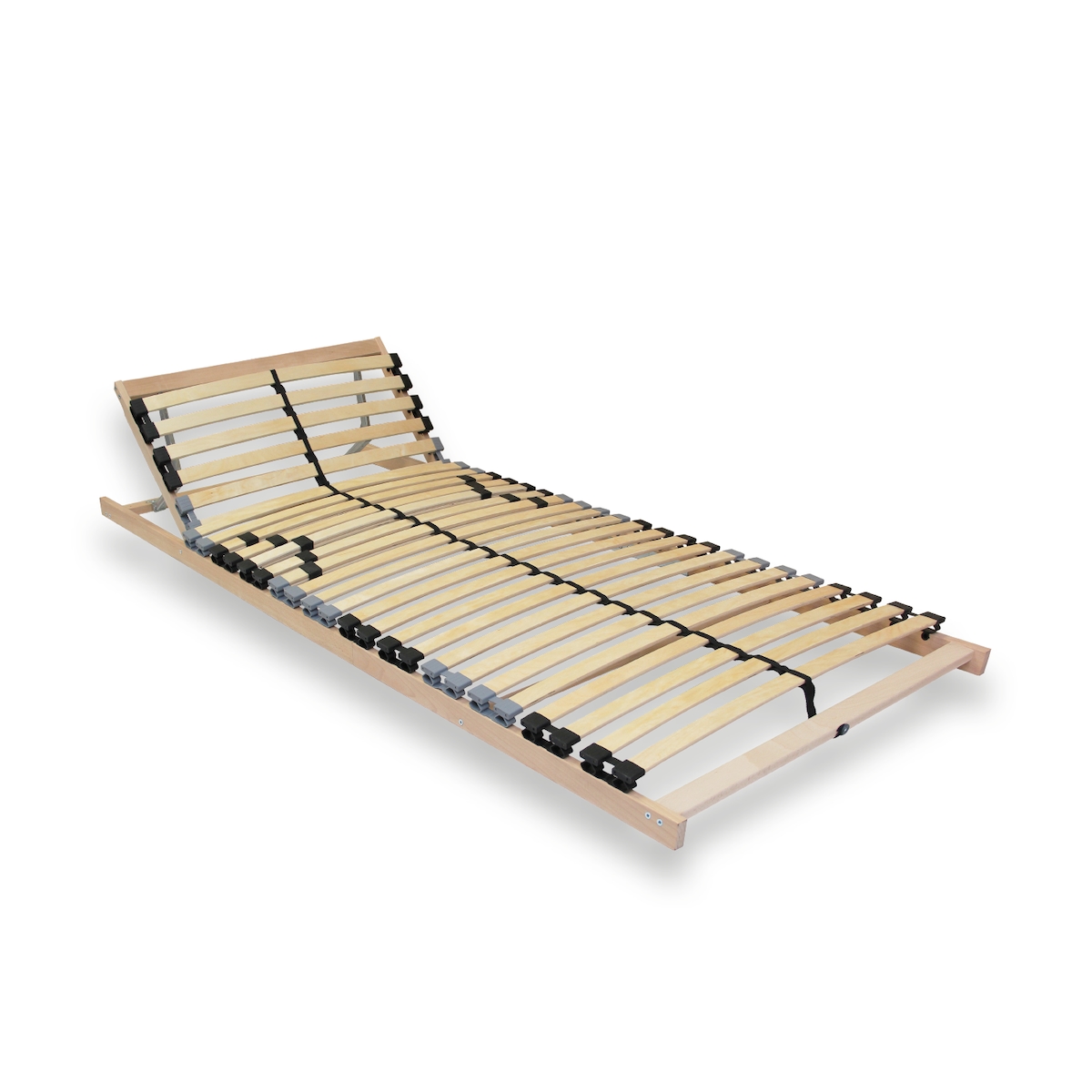 Mister Sandman Lattenrost 80x200 | 7 Komfortzonen | verstellbarer Kopf | Lattenrahmen aus Buche | Federholzrahmen Made in Germany | Lattenrost Selbstmontage Image
