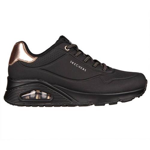 SKECHERS Damen Freizeitschuhe UNO-SHIMMER AWAY, Größe 41 in Schwarz