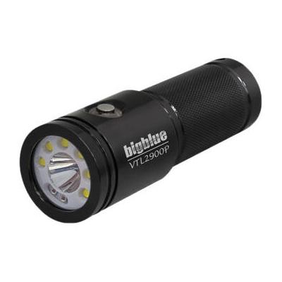 Bigblue VTL2900P Wide/Narrow Dual Beam Rechargeable Dive Light (Black) VTL2900P-GBK