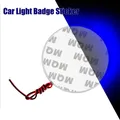 1 pz 12 V Auto LED Blu Emblema Backgound Lampada Della Luce Adesivo 82mm Decorazione Auto Bianco/Blu/Rosso Per BMW 3 5 7 Serie X3 X5 X6