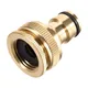 Rubinetto in ottone Rubinetto Connettore Miscelatore Adattatore per tubo Connettore rapido 1/2 3/4 Tubo in rame Adattatore di accoppiamento Raccordi per irrigazione da giardino Strumento