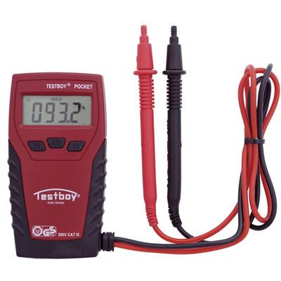 Testboy - Pocket Hand-Multimeter digital cat iii 300 v Anzeige (Counts): 2000 Image