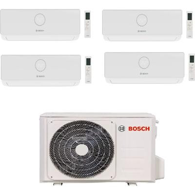 Bosch - Quadri-Split-Klimaanlage 8200W umkehrbar + 4 Inneneinheiten 2000W R32