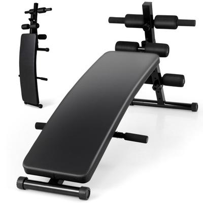 Costway Adjustable Decline Sit Up Bench for Exercise for Home Gym