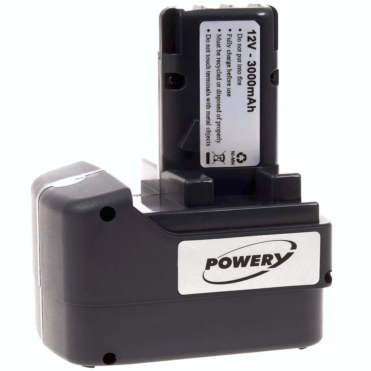 Powery Akku für Werkzeug Metabo 6.31729 (12V 3000mAh NiMH) Image