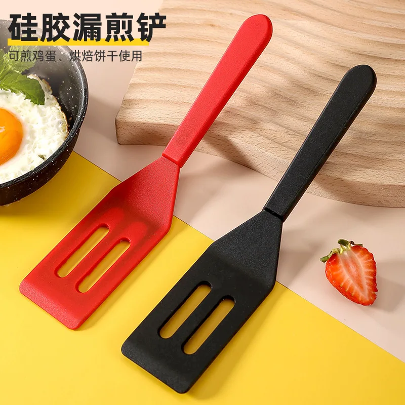 Silikons patel Küche Haushalt Antihaft pfanne kleiner Leckage spatel All-Inclusive-Silikons patel Image