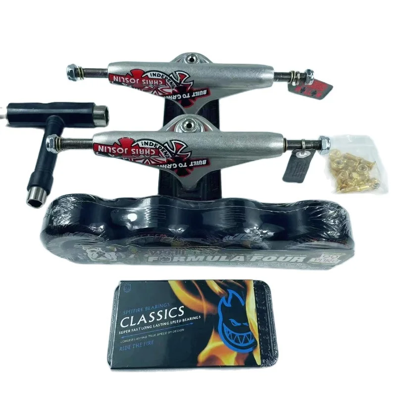 Skateboard teile spitfire räder 52mm 54mm 53mm größe lager 5,25 5,5 zoll lkw t-tool metall armatur schrauben knipping hohl