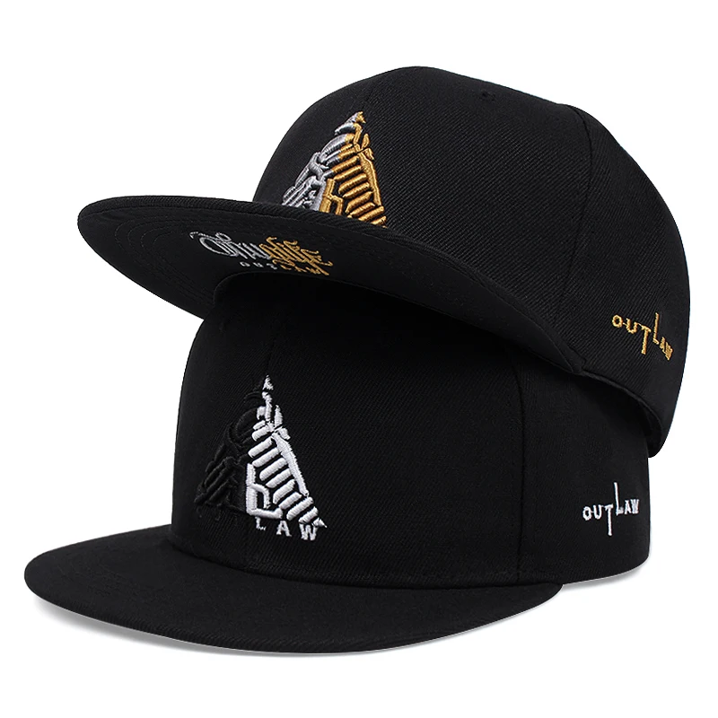 Herrenmode bestickte Mütze Jugend Hip Hop Modemarke Snapback Cowboyhut Baseballmütze Sonnenschutzhut