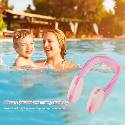 Schwimm nasen clip Unisex Schwimm nasen clip Umwelt weicher Silikon nasen clip Schwimmbad zubehör Image