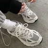 Neue Frauen Turnschuhe Plus Größe 36-44 frauen Casual Schuhe Mode Chunky Turnschuhe Frau Dicke Sohle