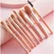 8 Stück weiche flauschige Make-up Pinsel Set für Kosmetik Foundation Rouge Puder Augen Hadow Kabuki Blending Make-up Pinsel Beauty Tool