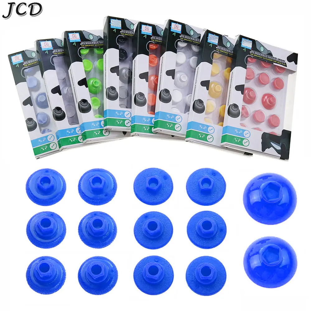 JCD 14 in 1 abnehmbare Thumbstick-Kappe für PS5 PS4 XBox One X/S Switch Pro Thumb-Stick-Griffkappe Joystick Pilzabdeckung Image