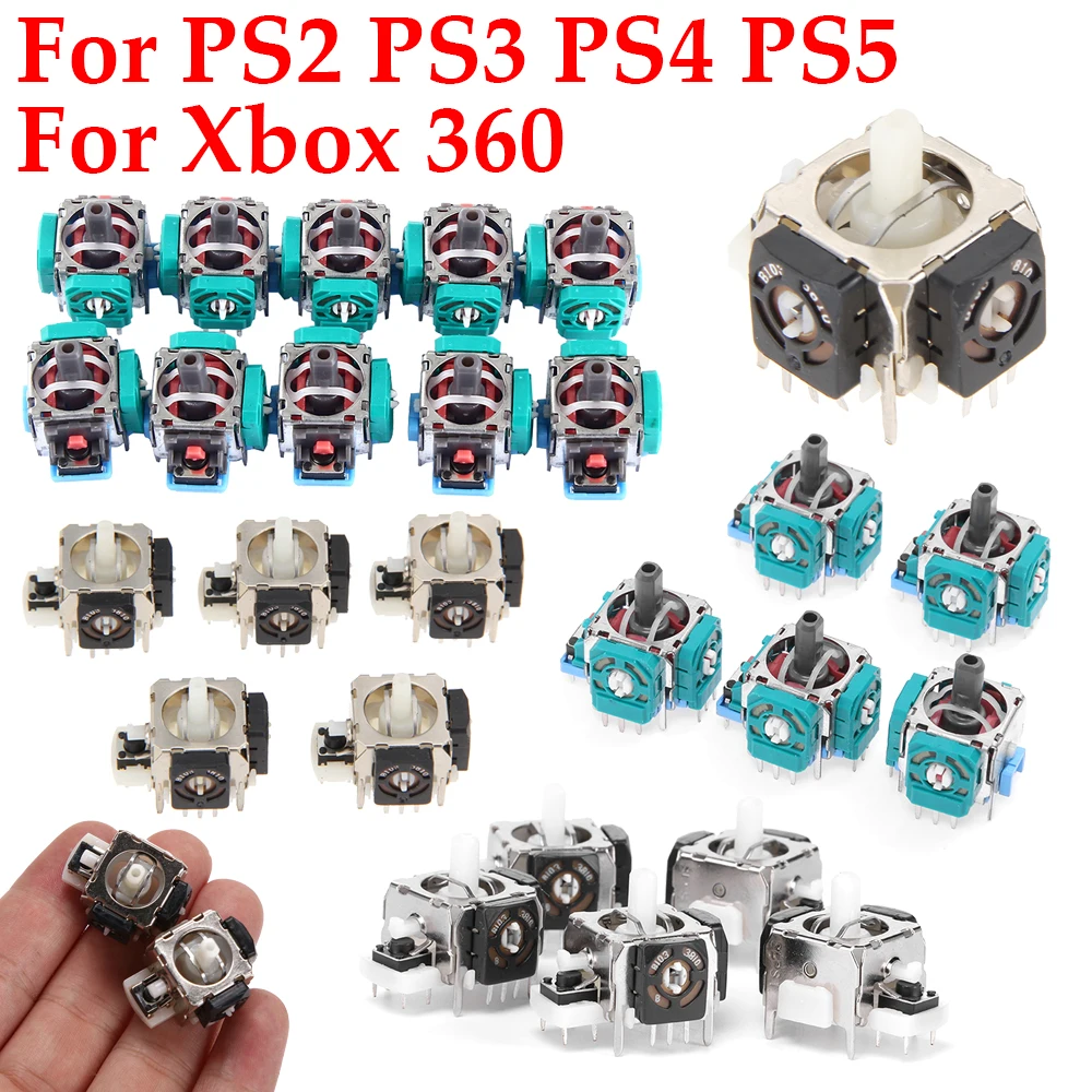 5/10pcs 3d analoges Joystick-Sensor modul Potentiometer Daumens tift Gamepad-Controller für ps2/ps3/ps4/ps5/xbox 360-Zubehör