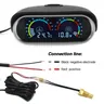 2 in 1 Wasser temperatur anzeige Voltmeter anzeige Temperatur anzeige digitale horizontale Anzeige Motor temperatur anzeige