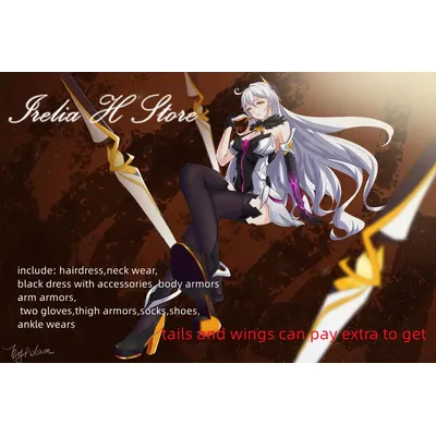 Irelia H Store Honkai Impact 3rd Cosplays Kiana Kaslana Cosplay Kostüm Halloween Kostüm Image