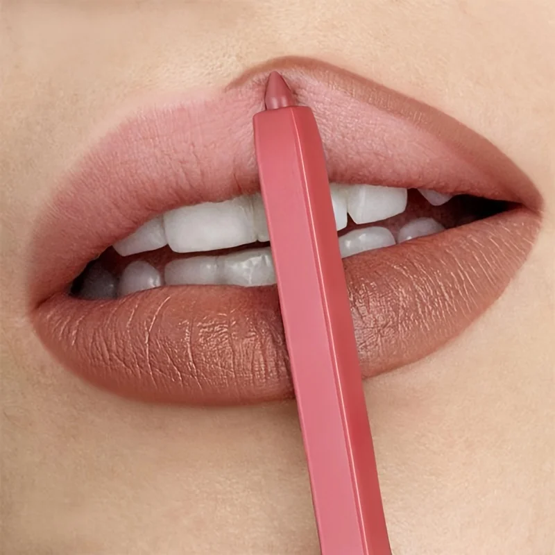 1pc matter Lip Liner Pen, hoch pigmentiert und wasserdicht, vielseitige Mischfarben, geeignet für alle Hauttypen Image