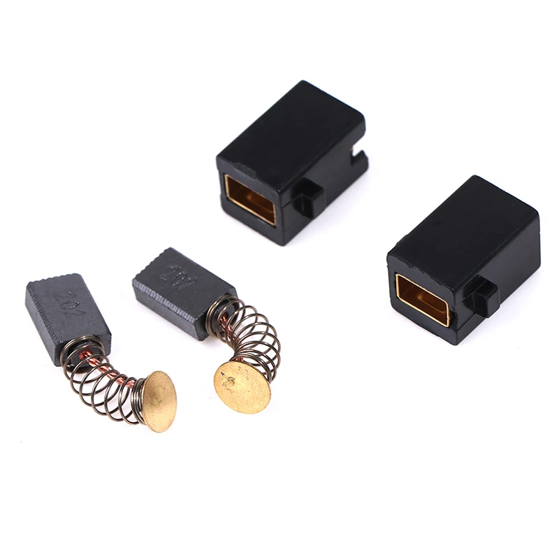 1 Paar Kohlebürsten mit Halter für TSB1300/5500 Schlagbohrmaschine Ersatzteile Image