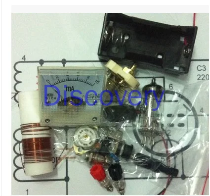 7,050 M Rohr Sender 2P2 Einzigen Lampe DC CW Sender, DC Kristall Oszillator Rohr Sender Image