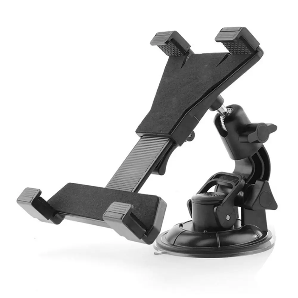 Xnyocn Tablet Auto halter Ständer für iPad Air 1 2 Mini 2 3 4 Pro 9,7 10,5 Universal Windschutz scheiben halterung für 7 bis 11 Zoll Samsung Tab Image