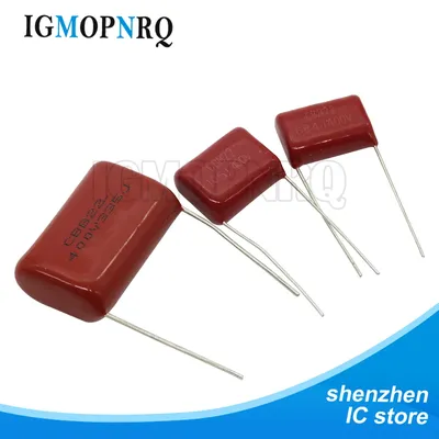 10 Stück 63V 250V 400V 450V 630V 2000V V rot cbb Polypropylen-Folien kondensator Image