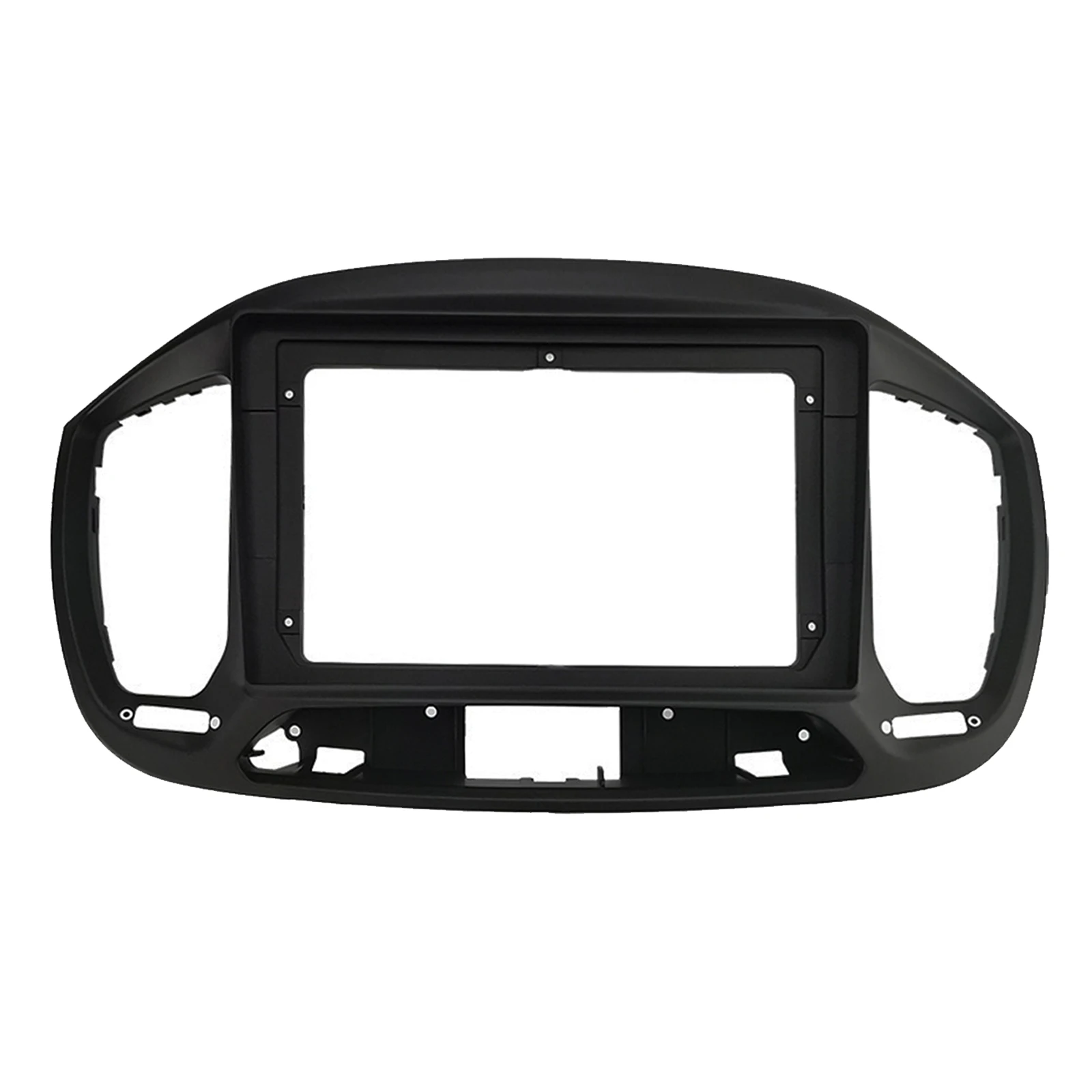 2 Din 9 Zoll Autoradio-Installation DVD GPS MP5 Kunststoff-Blende-Panel-Rahmen für FIAT UNO 2015 Dash Mount Kit