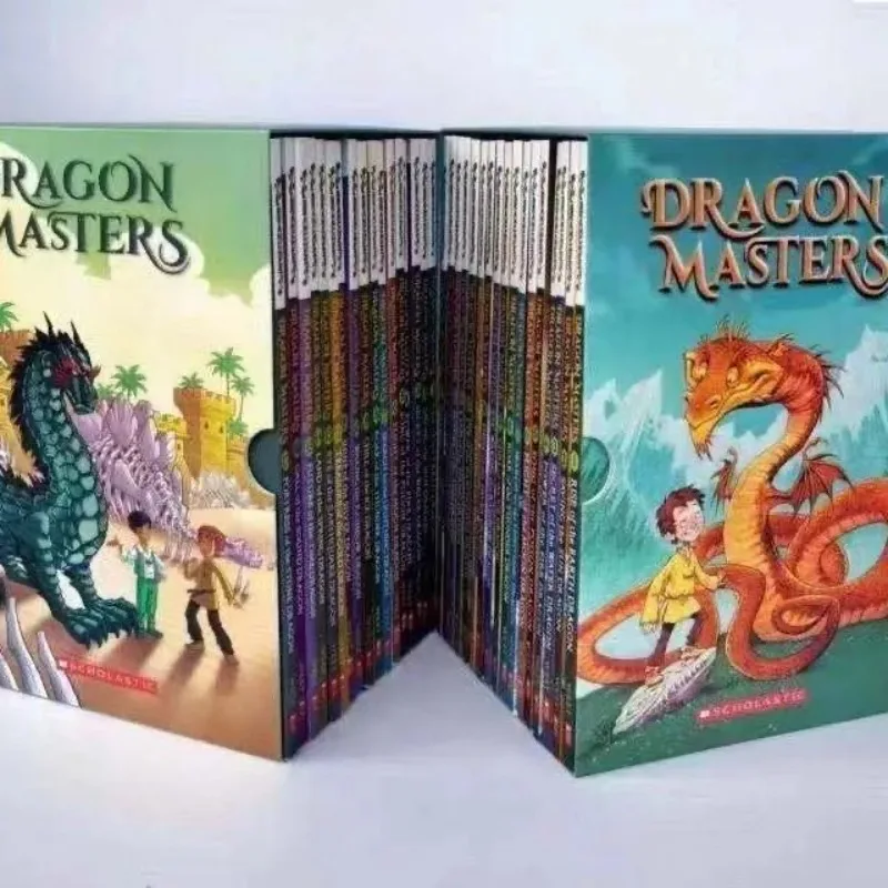 Drachen Meister Kinder Bücher Kinder Englisch lesen Geschichte Buch Kapitel Buch Romane für 5-10 Jahre Livros Livro Image