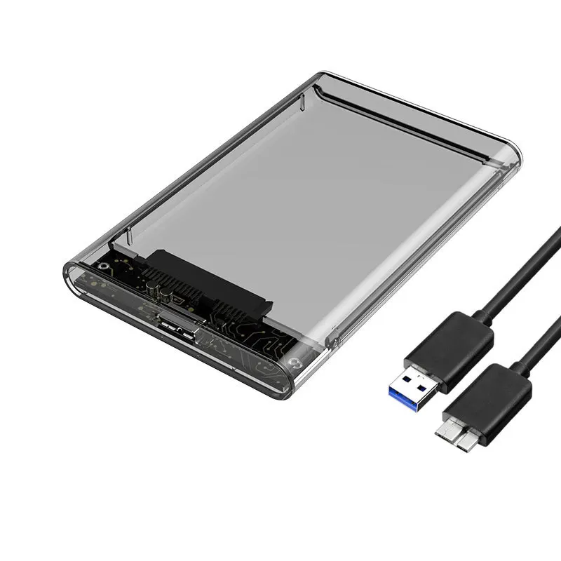 Uthai g06 usb 3,0 hdd gehäuse 2,5 zoll serielle port sata ssd festplatten gehäuse unterstützung 6tb transparentes mobiles externes hdd-gehäuse Image
