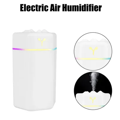 Mini USB Aroma Diffusor Cool Mist Sprayer für zu Hause Auto elektrische Luftbe feuchter Reiniger mit bunten Nachtlicht tragbar