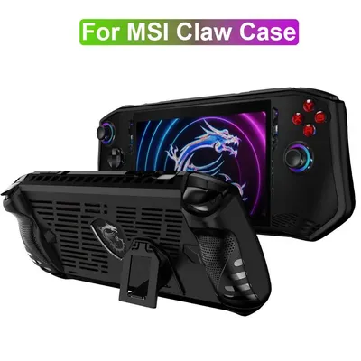 Für msi claw a1m Handheld-Konsolen hülle weiche TPU-Schutzhülle stoß feste Rück abdeckung mit Image