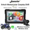 5 Zoll tragbare Motorrad DVR drahtlose Apple Carplay Android Auto LCD-Display IP67 wasserdichten Monitor GPS Navigations bildschirm