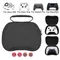 Schwarz tragen Game Controller Beutel Tasche Fall für ps5 ps5 schlank für Xbox Serie x/s für ps3 ps4 Gamepads mit kostenlosen Daumens tiel abdeckungen