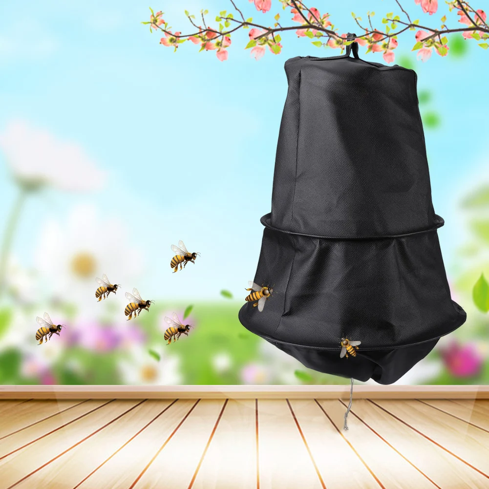 Bienen käfig Schwarm falle Bienen fänger schwarzer Imker Werkzeug Bienen käfig Schwarm falle Schwarm fänger Imkerei liefert Schwarm fänger Image