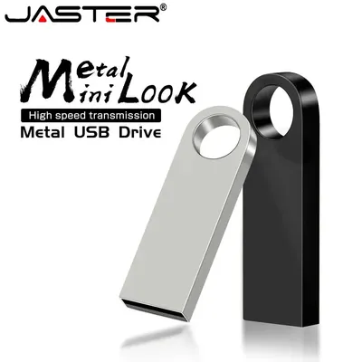 Jaster Mini Metall USB-Flash-Laufwerk 64GB Hochgeschwindigkeits-Stick 32GB kreative Geschäfts Image