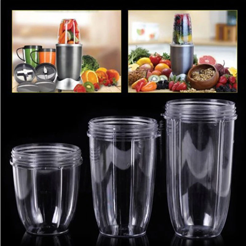 1PC Entsafter Tasse Becher Klar Ersatz Für NutriBullet Nutri Bullet Entsafter 18/24/32OZ Drop schiff No28 Image