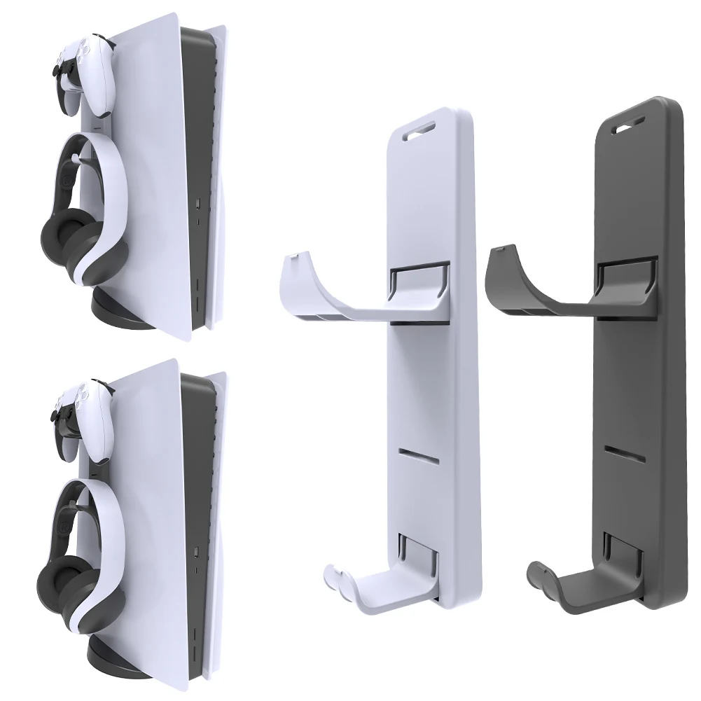 Game Controller Halter Kleiderbügel Ständer für Xbox One Serie X/S Controller Kleiderbügel Kopfhörer Aufbewahrung halterung für PS5/PS5 Slim Konsole Image