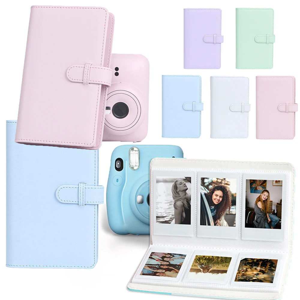 108 Blatt Mini-Film Fotoalbum Mini-Album Hochleistungs-Ticket kartens ammelbuch für Fujifilm Instax Mini 12 Fotoalbum Image