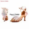 Latin Dance Schuhe Frauen Erwachsene Frauen Rumba Chacha Dance Competiton Kostüm Schuhe 33-41 Größe Weibliche Moderne Ballsaal Latin schuhe
