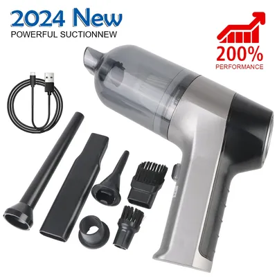 Auto-Staubsauger nass und trocken Dual-Use-Staubsauger leistungs starke Hand-Mini-Reiniger Image