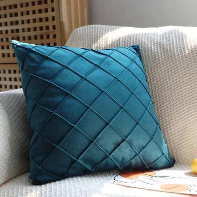 Ultra weicher Samt Kissen bezug dekorative Kissen bezug für Sofa Funda Cojin Nordic Ins Mode Kissen Image