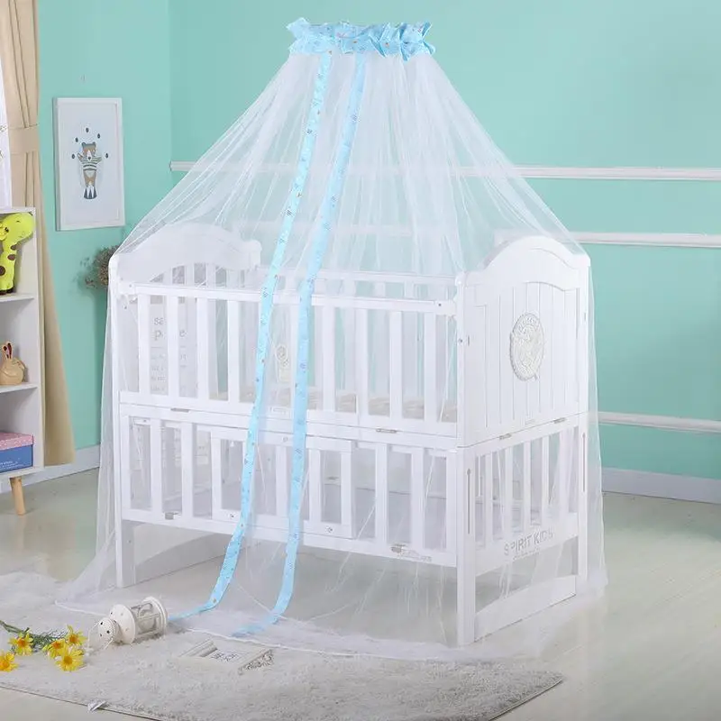 160*420cm Baby Moskito netz Sommer Mesh Kuppel Schlafzimmer Vorhang Netze Neugeborene tragbare Baldachin Kinder bett Wigwam