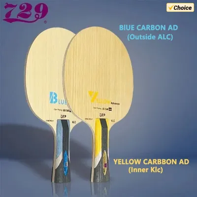 Original Freundschaft gelb alc Tischtennis klinge 5 Holz 2 ad Arylat Carbon profession elle Tischtennis klinge blau alc Offensive Image