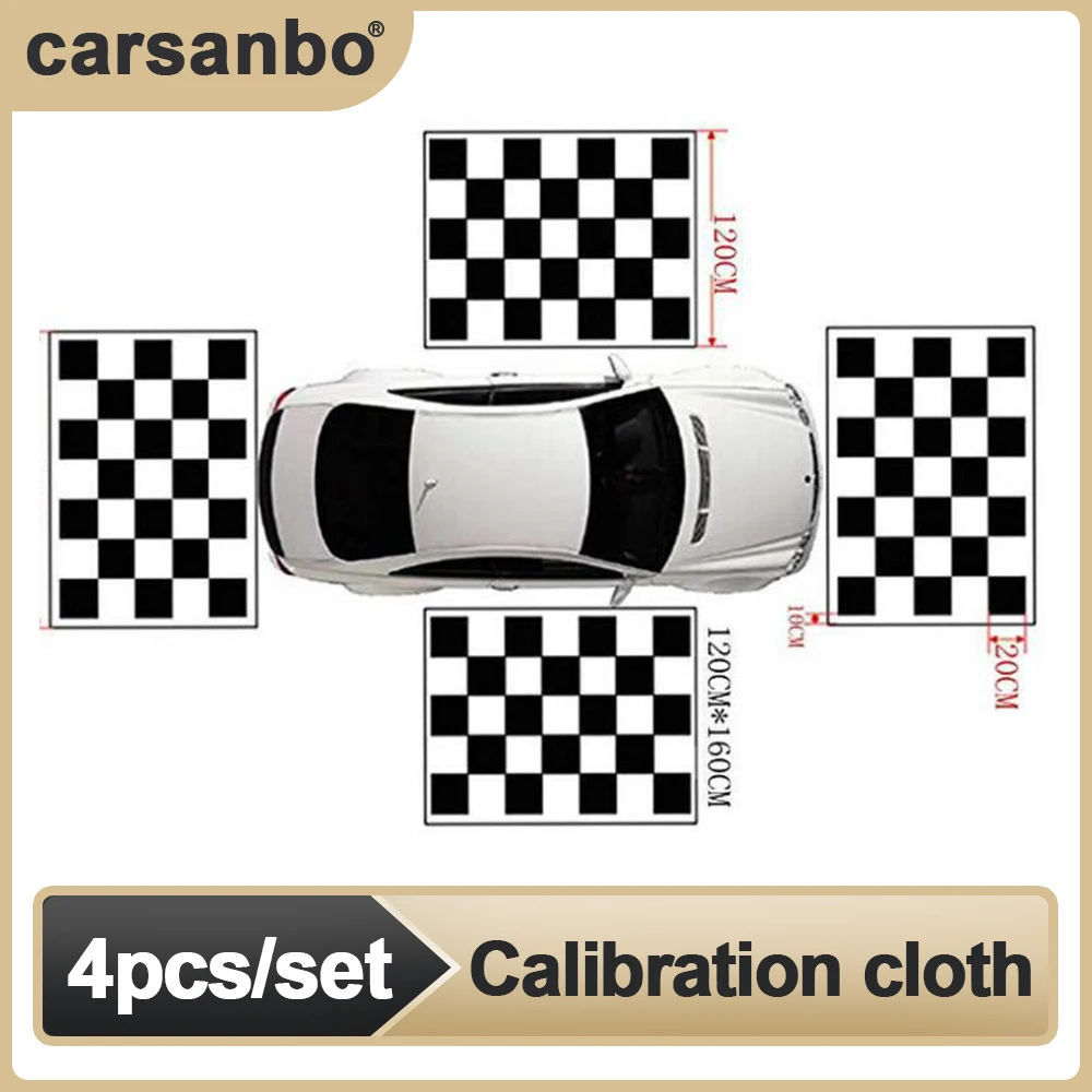 Auto Kalibrierung stuch 3d 360-Grad-Kamera Surround Vogel perspektive System Debugging Tuch spezielle 4 teile/los Image