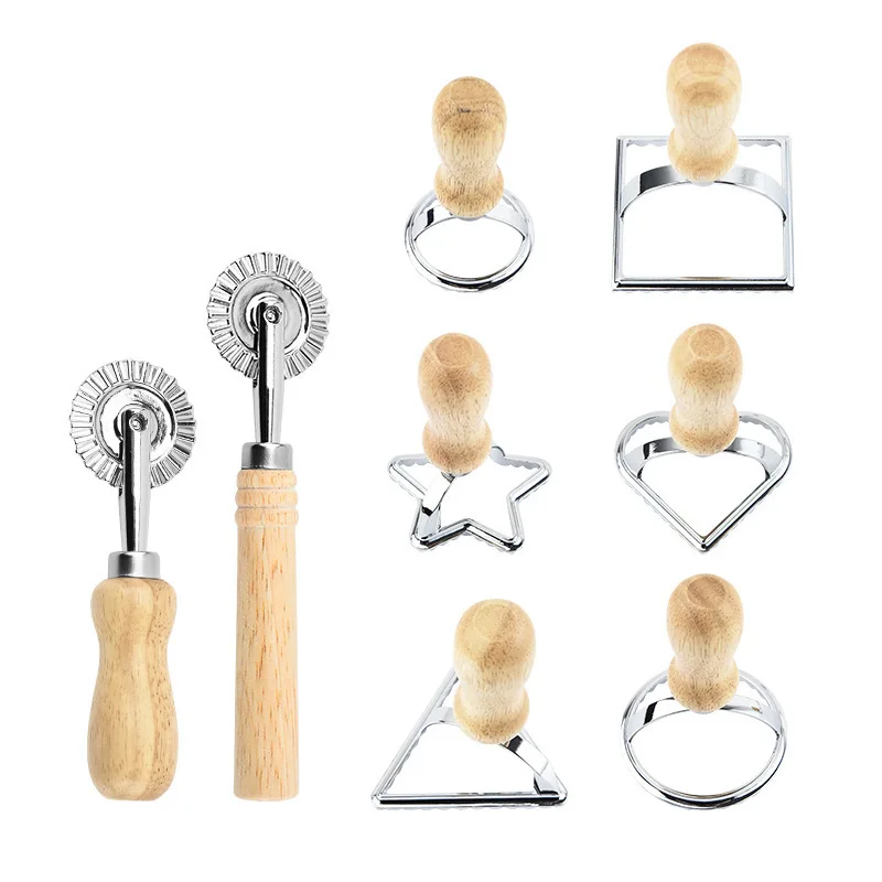 Ravioli Cutter Gebäck Press form Knödel Spitze Präge vorrichtung Ravioli Maker Form Ravioli Stempel Keksform Küche Backwerk zeug Image
