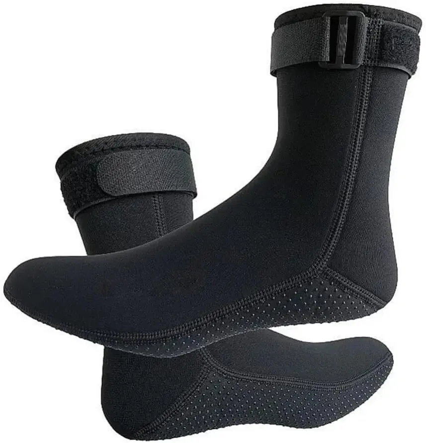 1 Paar Neopren Wassers ocken 3mm, sand dichte Beach volleyballs ocken Wassers chuhe Tauch stiefel für Wassersport im Freien Image