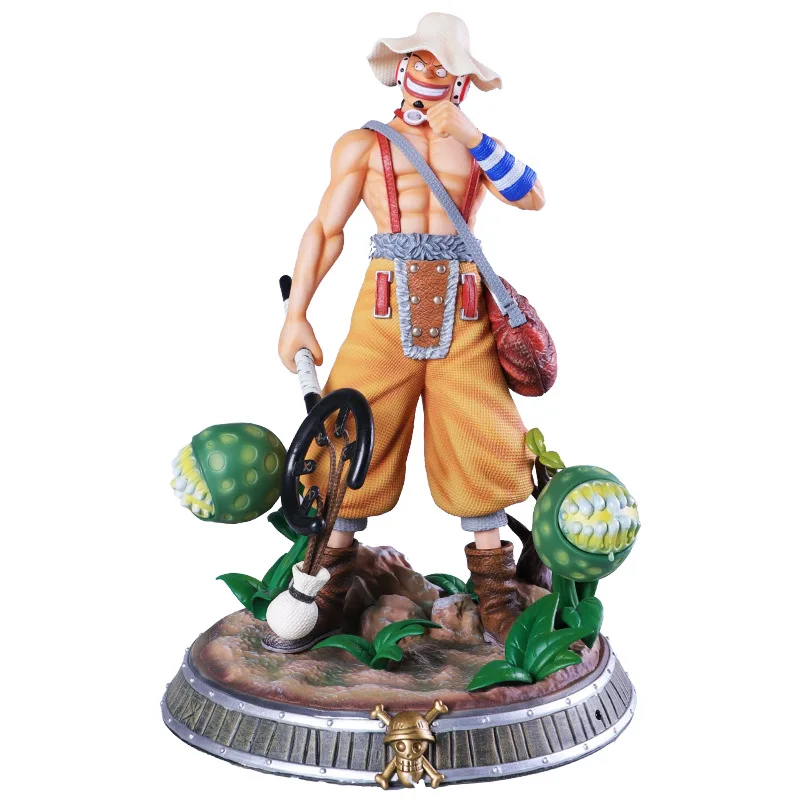 Anime ein stück segeln wieder sniper könig sogeking usopp neue welt ver. Gk pvc action figur statue sammel modell spielzeug puppe Image