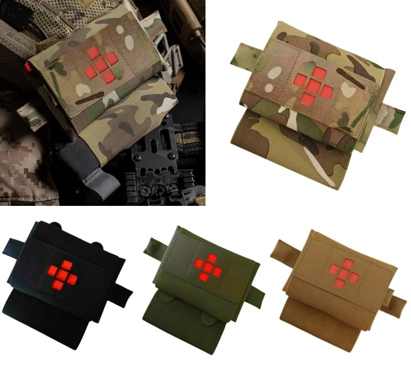 Erste-Hilfe-Set für Mikrotrauma, Aufbewahrungstasche, Zubehör für Trauma-Überlebensset Image