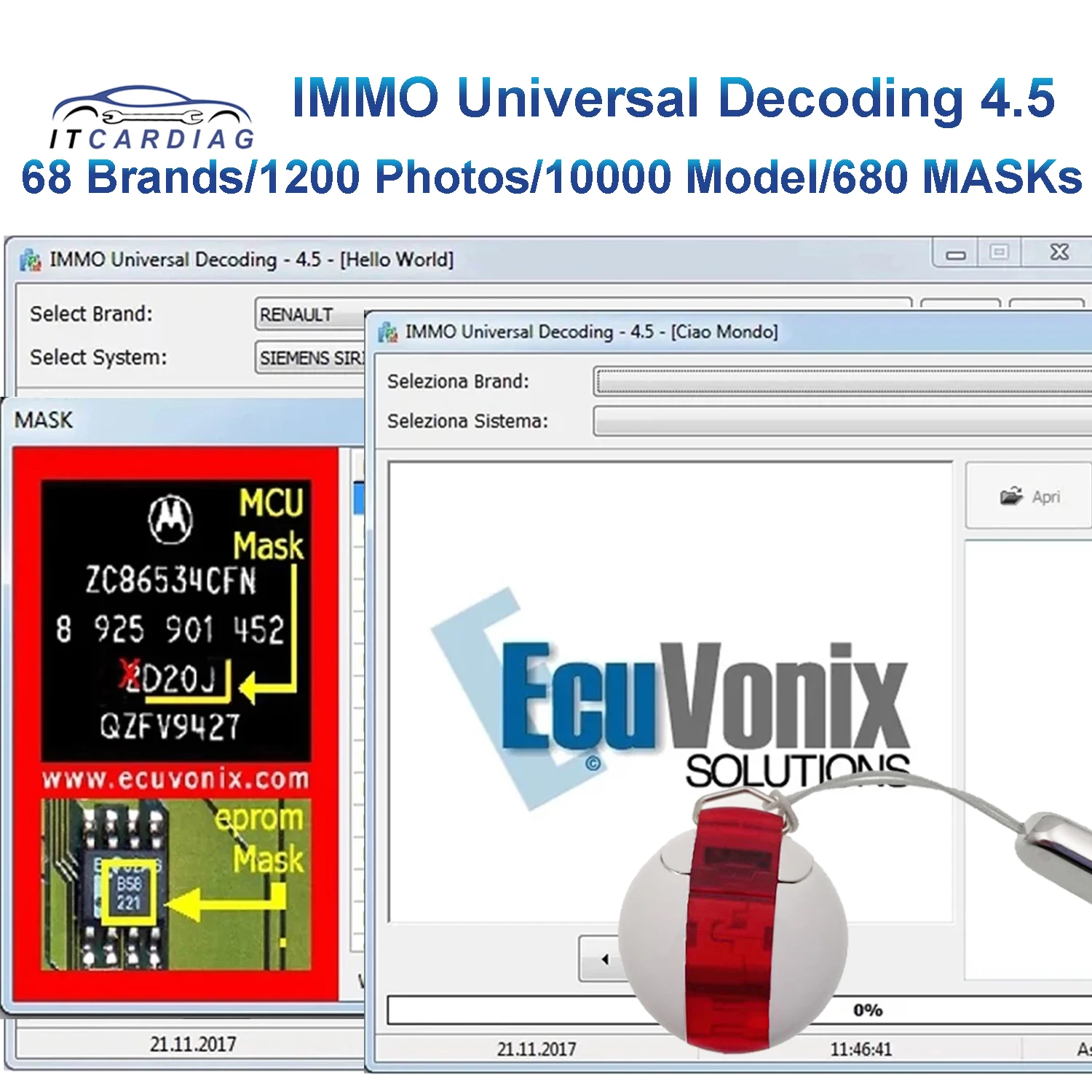 Immo universal decoding 4,5 immo off software entfernen immo code von ecu repaire immo code kompatible systeme für edc17/med17 Image